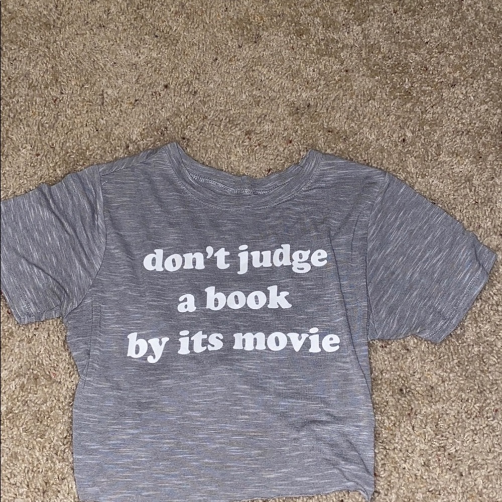Graphic cut tee